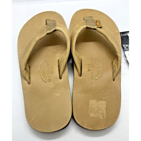 Rainbow Sandals Ladies Luxury Leather Single Layer Arch Support Medium 6.5 - 7.5 - Picture 2 of 6